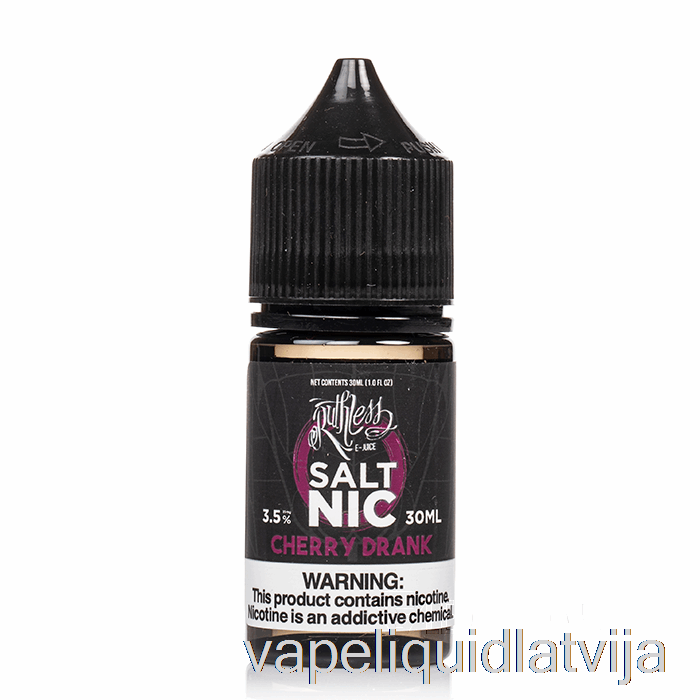 ķiršu Dzēriens - Nežēlīgi Sāļi - 30ml 35mg Vape šķidrums